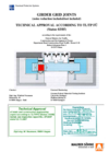 Technical Approval D, DT, GO