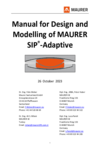 Design Modelling SIP-A